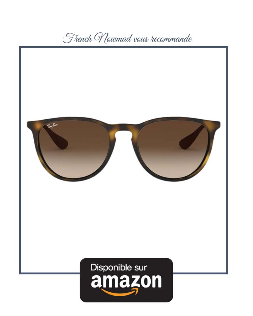 Lunettes de soleil Ray-ban, protection de la rétine.