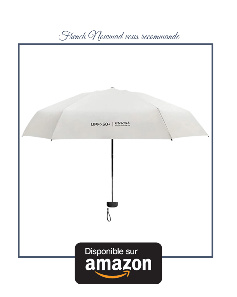 Parapluie anti UV, protection solaire maximale