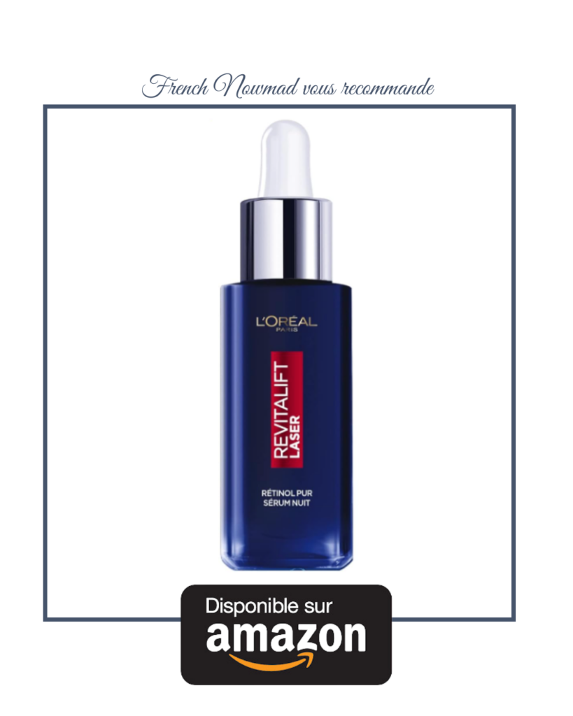 L'oréal Rétinol 0,2 %, pour commencer doucement et éviter une des 8 erreurs à ne pas commettre avec le rétinol.