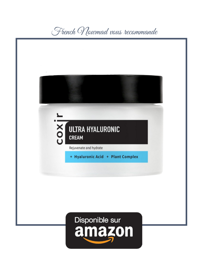 Crème doudou pour hydrater les peaux sensibles à base de l'actif hydratant le plus connu : l'acide Hyaluronique.