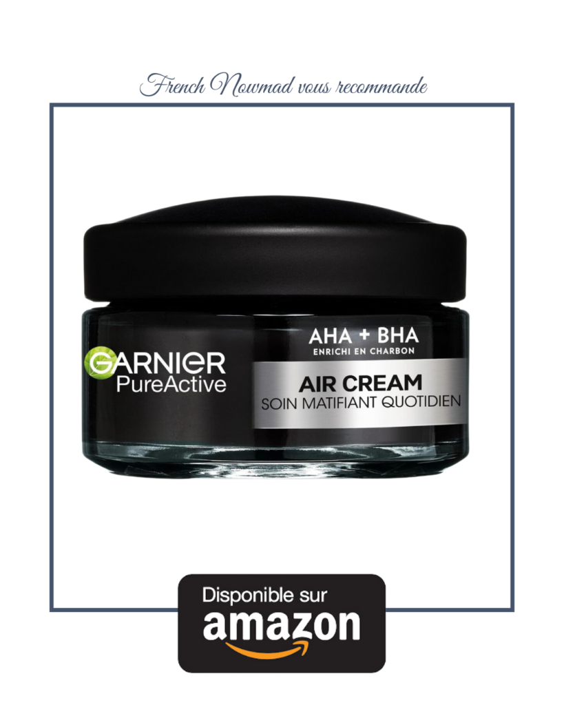 Gel crème Garnier au BHA et charbon