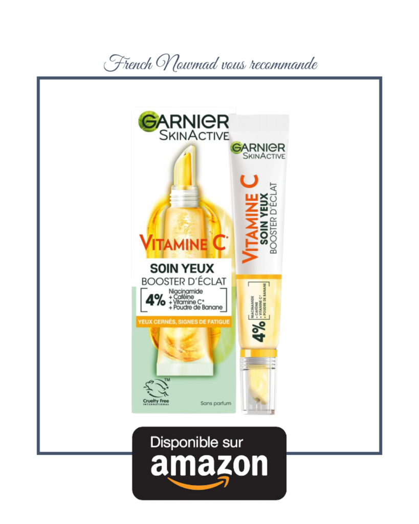 Le soin contour des yeux de Garnier à la vitamine C