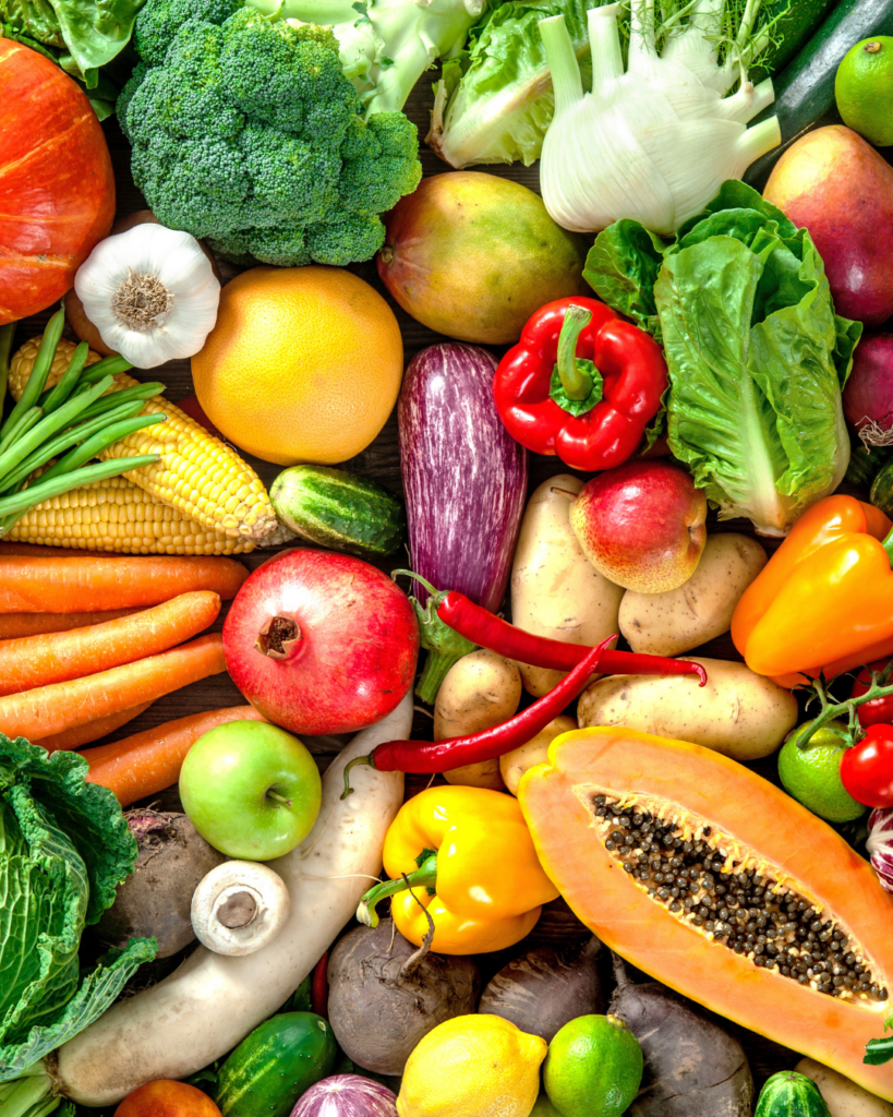 Mangez des fruits et des légumes