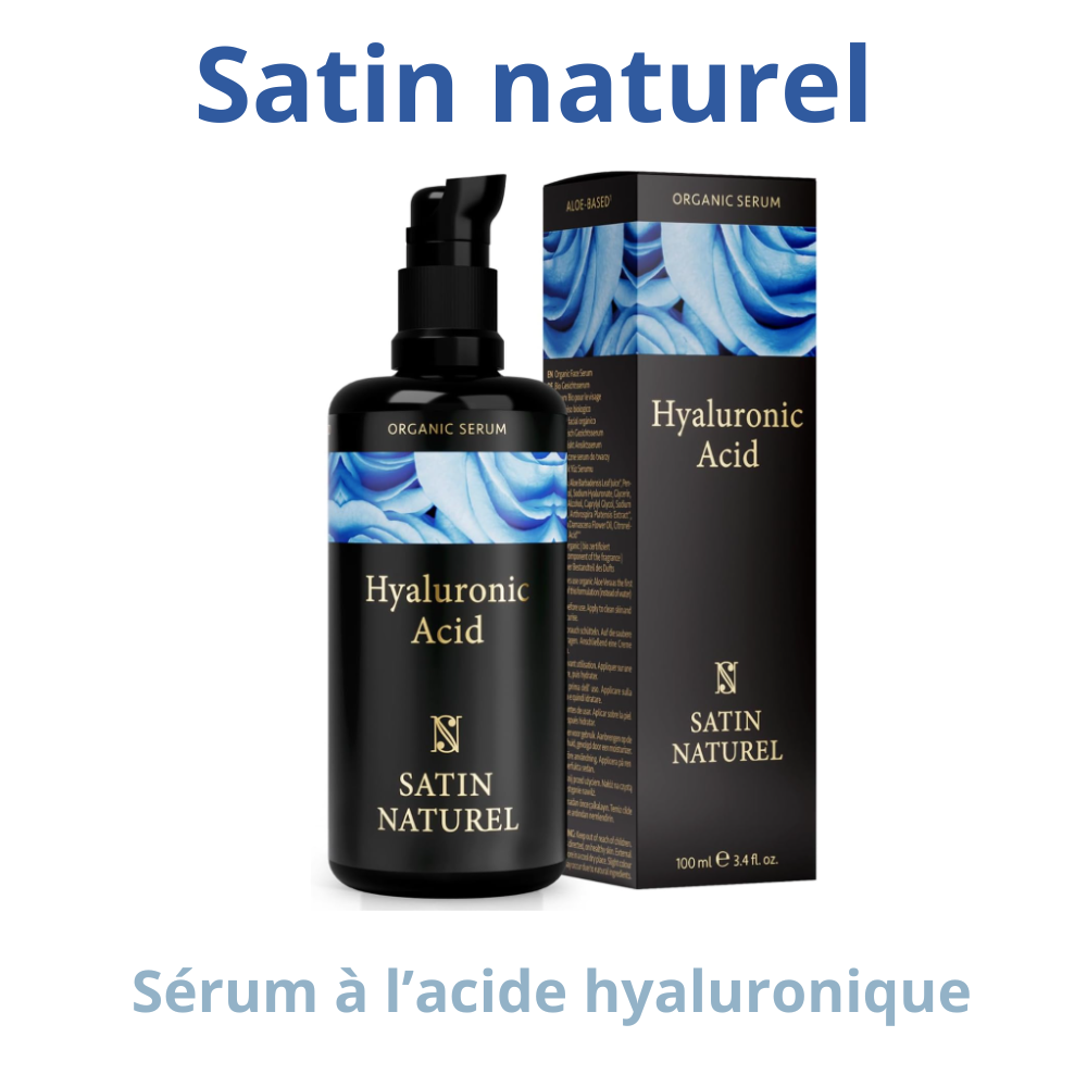 Test SATIN NATUREL sérum à l'acide hyaluronique