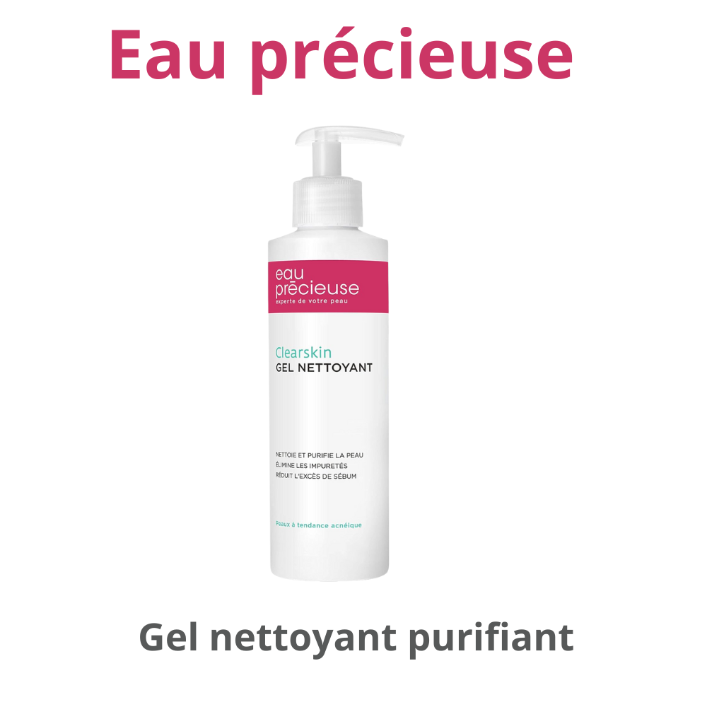 Eau précieuse gel nettoyant