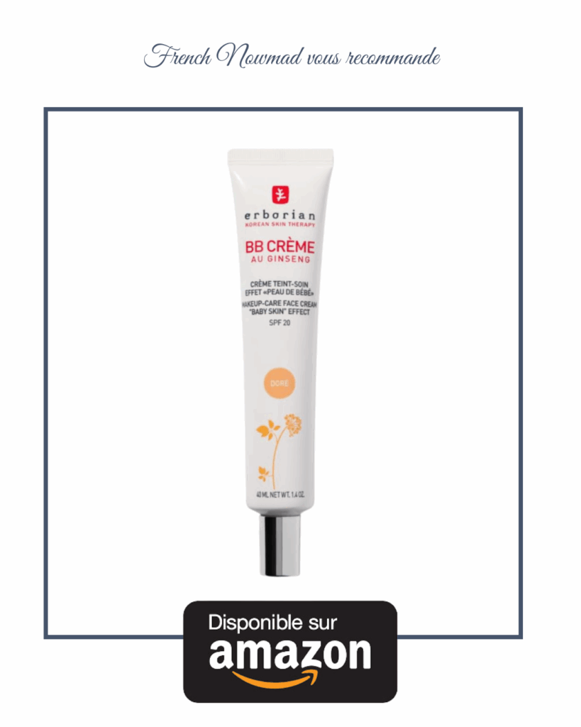 Un maquillage lilas implique un teint zéro défaut avec erborian