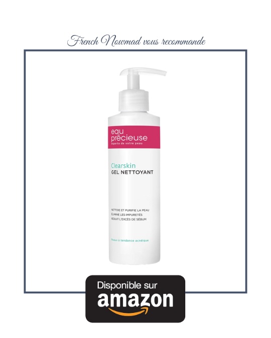 Eau précieuse gel nettoyant peau grasse.