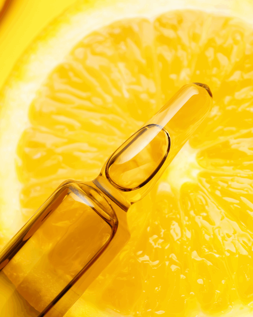 Routine anti-tâches, la star vitamine C
