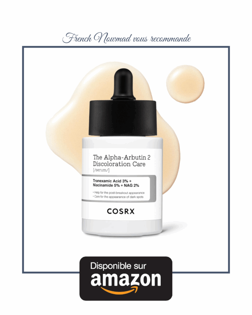 CosrX et l'alpha arbutin