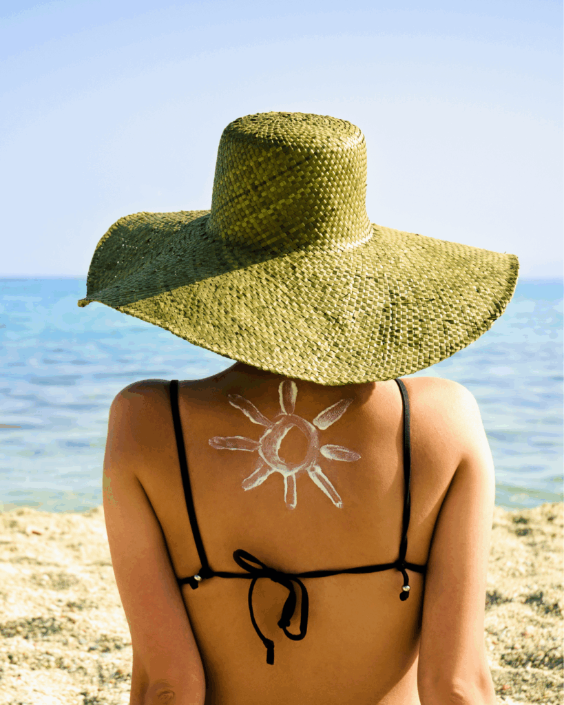 L'écran solaire pour une peau au top en été.