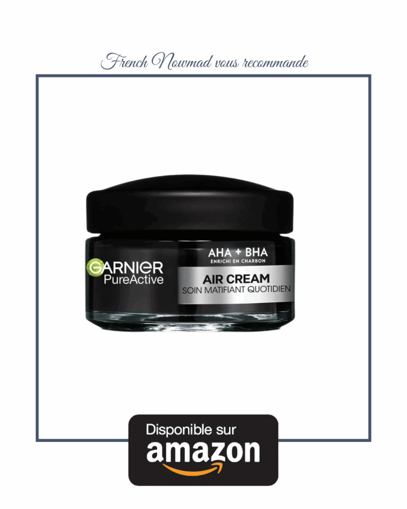 Pour une routine beauté de rentrée à petit prix, la crème Garnier aux AHA et BHA est une très bonne option.