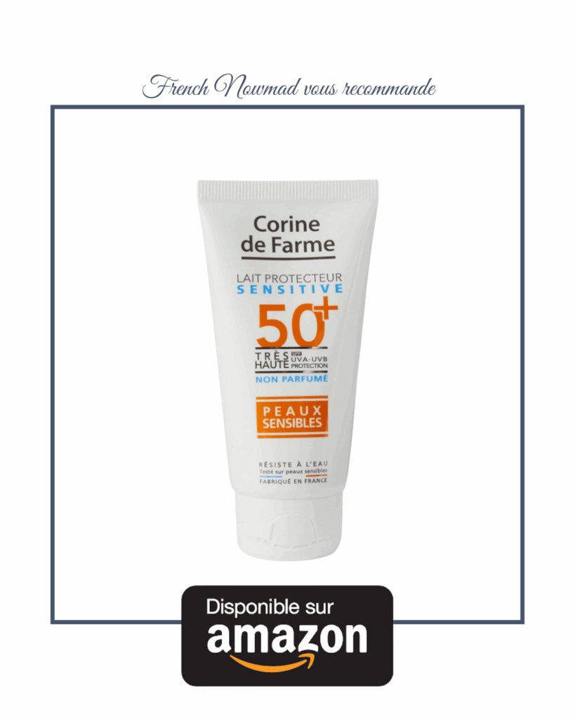 Lait solaire Corine de Farme pour une peau protégée à petit prix.